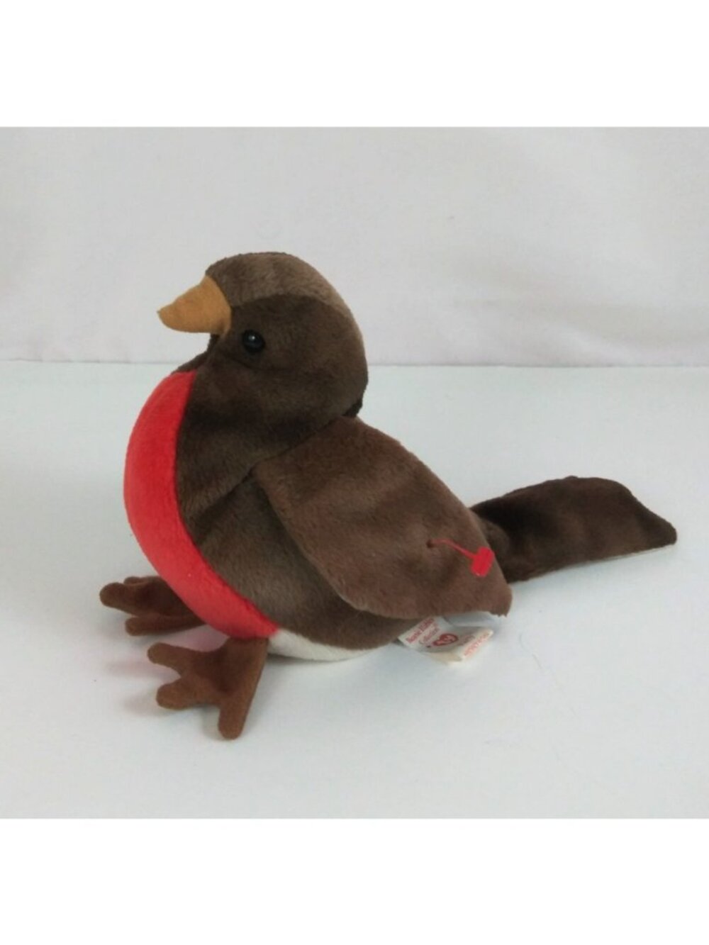 1998 Ty Beanie Babies Early Red Robin Bird 5" Plush